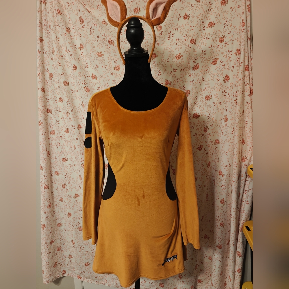 Adult Scooby Doo Dress Costume S Small No Tail /Collar Cosplay